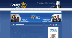 Desktop Screenshot of cukurovarotary.org